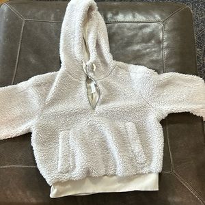 Lululemon Textured Fleece 1/2 Zip Hoodie Jacket